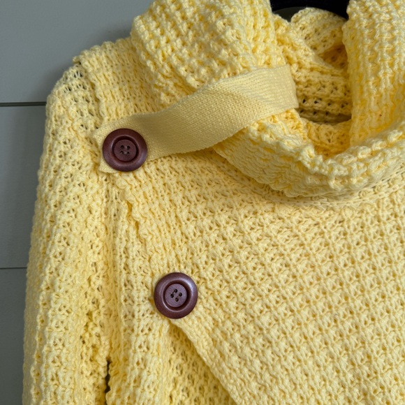 Miracle Lemon Cowl Neck Sweater - Picture 2 of 5